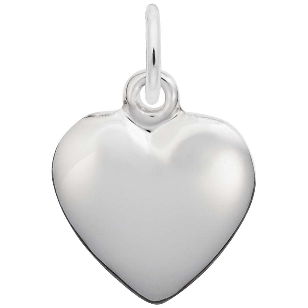 Rembrandt Charms - Puffy Heart Charm - 6049 Rembrandt Charms Charm Birmingham Jewelry 