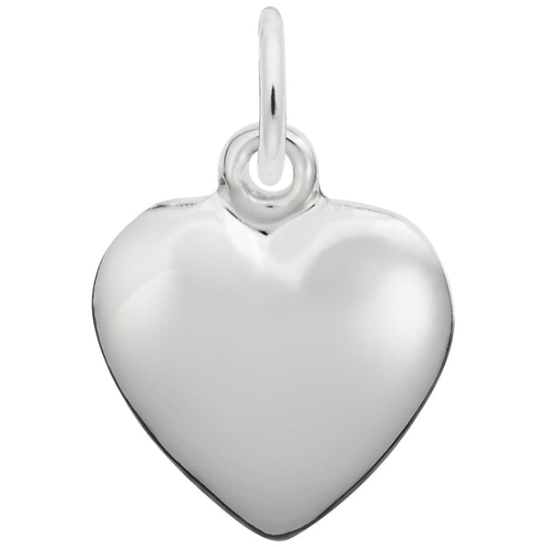 Rembrandt Charms - Puffy Heart Charm - 6049 Rembrandt Charms Charm Birmingham Jewelry 