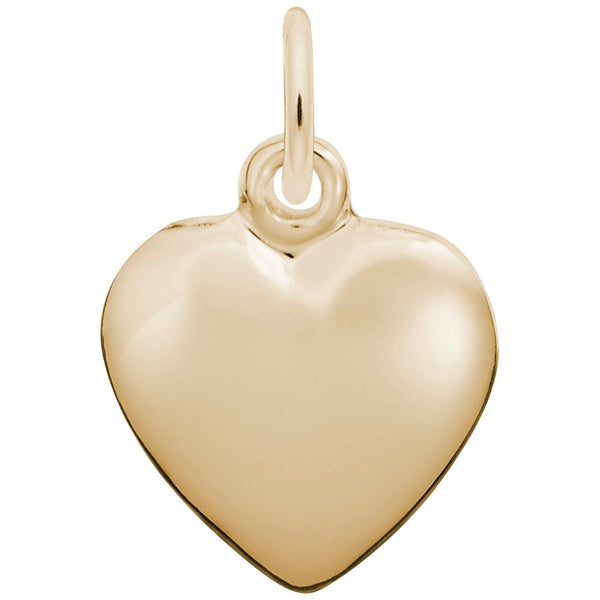 Rembrandt Charms - Puffy Heart Charm - 6049 Rembrandt Charms Charm Birmingham Jewelry 