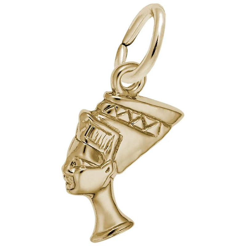 Rembrandt Charms - Queen Nefertiti Charm - 1589 Rembrandt Charms Charm Birmingham Jewelry 