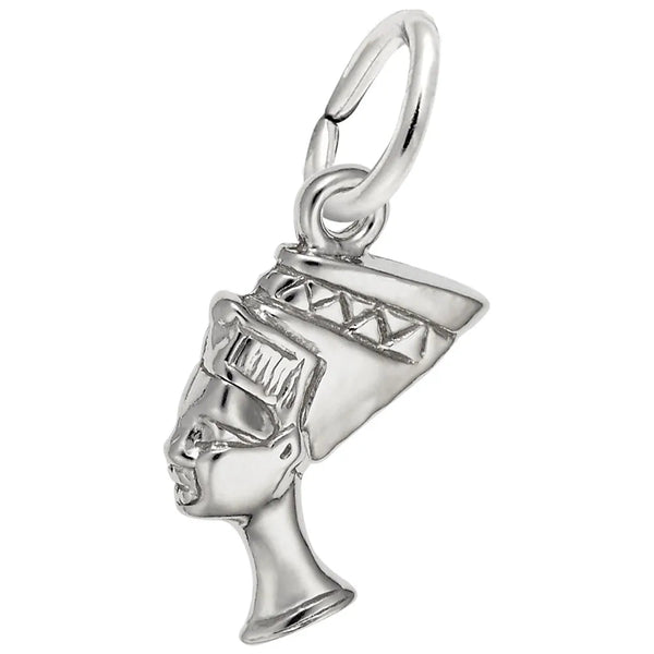 Rembrandt Charms - Queen Nefertiti Charm - 1589 Rembrandt Charms Charm Birmingham Jewelry 