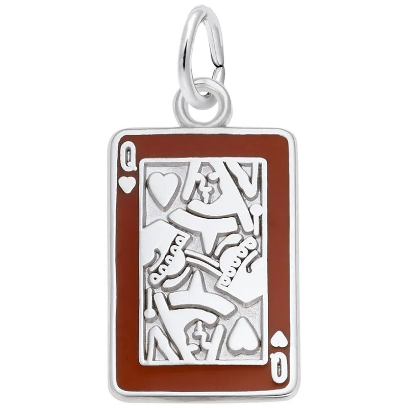 Rembrandt Charms - Queen of Hearts Charm - 8127 Rembrandt Charms Charm Birmingham Jewelry 