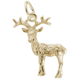 Rembrandt Charms - Reindeer Charm - 0163 Rembrandt Charms Charm Birmingham Jewelry 