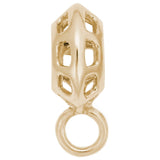 Rembrandt Charms - Rippled Cage Charmdrop - 9186 Rembrandt Charms Charm Birmingham Jewelry 