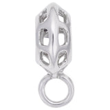 Rembrandt Charms - Rippled Cage Charmdrop - 9186 Rembrandt Charms Charm Birmingham Jewelry 