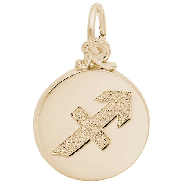 Rembrandt Charms - Sagittarius Symbol of the Sky Charm - 6771 Rembrandt Charms Charm Birmingham Jewelry 