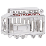 Rembrandt Charms - San Francisco Cable Car Bead - 9163 Rembrandt Charms Charm Birmingham Jewelry 