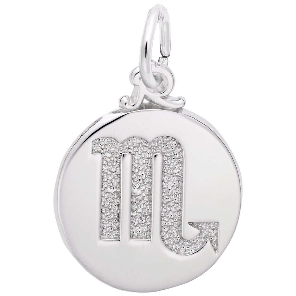 Rembrandt Charms - Scorpio Symbol of the Sky Charm - 6770 Rembrandt Charms Charm Birmingham Jewelry 