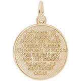 Rembrandt Charms - Serenity Prayer Charm - 8348 Rembrandt Charms Charm Birmingham Jewelry 