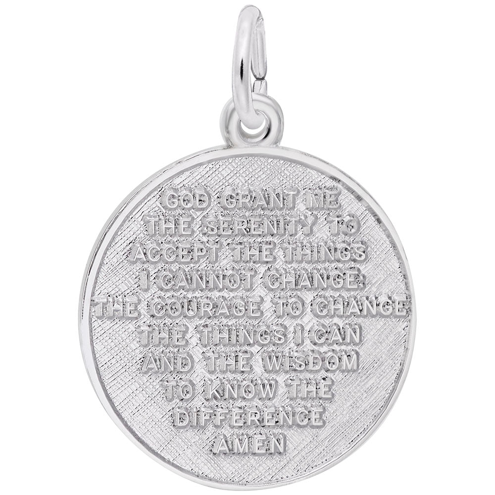 Rembrandt Charms - Serenity Prayer Charm - 8348 Rembrandt Charms Charm Birmingham Jewelry 