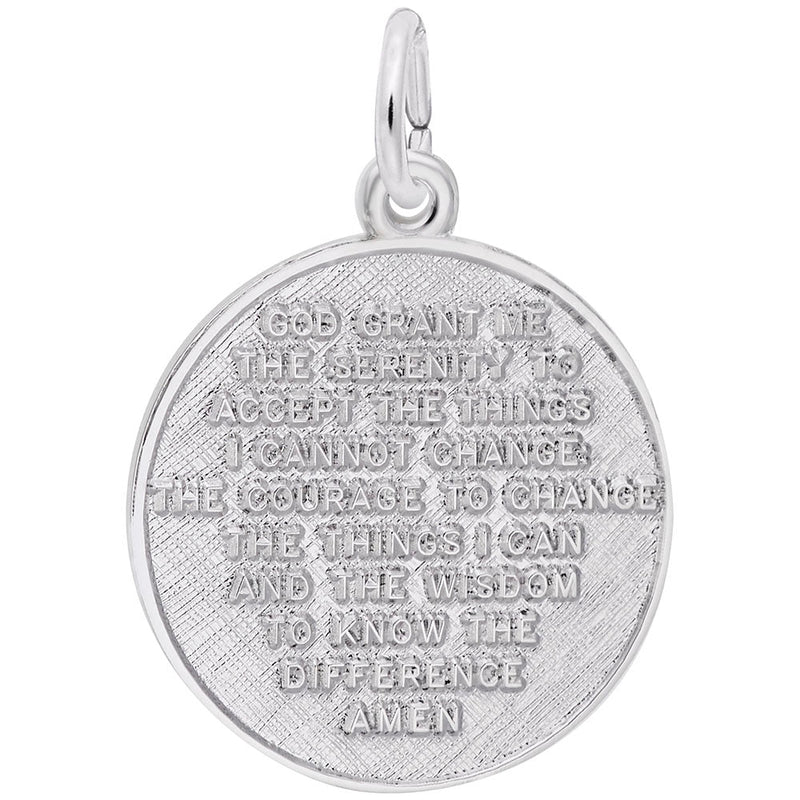 Rembrandt Charms - Serenity Prayer Charm - 8348 Rembrandt Charms Charm Birmingham Jewelry 