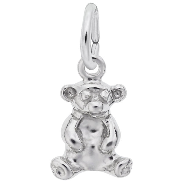 Rembrandt Charms - Sitting Bear Accent Charm - 0572 Rembrandt Charms Charm Birmingham Jewelry 