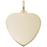 Rembrandt Charms - Small Classic Heart Charm - 4609 Rembrandt Charms Charm Birmingham Jewelry 