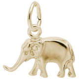 Rembrandt Charms - Small Elephant Charm - 0574 Rembrandt Charms Charm Birmingham Jewelry 