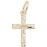 Rembrandt Charms - Small Flared Cross Charm - 4902 Rembrandt Charms Charm Birmingham Jewelry 