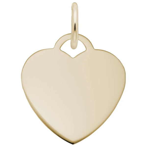 Rembrandt Charms - Small Heart – 35 Series Charm - 8420-035 Rembrandt Charms Charm Birmingham Jewelry 