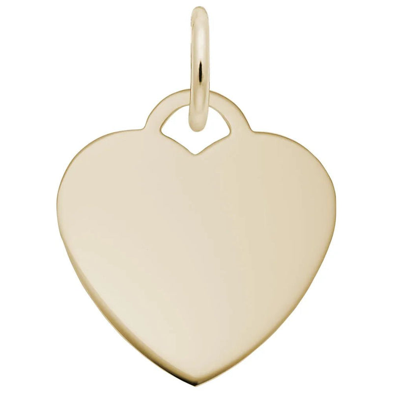 Rembrandt Charms - Small Heart-Classic Series Charm - 8420 Rembrandt Charms Charm Birmingham Jewelry 