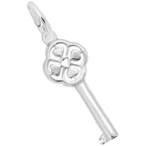 Rembrandt Charms - Small Key to My Heart Charm - 8407 Rembrandt Charms Charm Birmingham Jewelry 