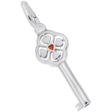 Rembrandt Charms - Small Key to My Heart Charm - 8414 Rembrandt Charms Charm Birmingham Jewelry 