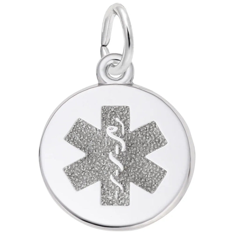 Rembrandt Charms - Small Medical Symbol Charm - 5203 Rembrandt Charms Charm Birmingham Jewelry 