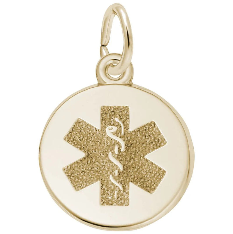 Rembrandt Charms - Small Medical Symbol Charm - 5203 Rembrandt Charms Charm Birmingham Jewelry 