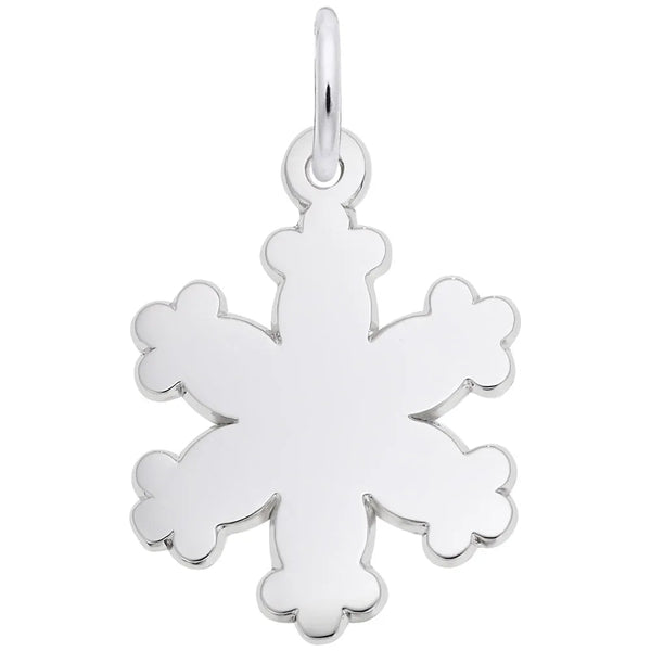 Rembrandt Charms - Snowflake Charm - 1869 Rembrandt Charms Charm Birmingham Jewelry 