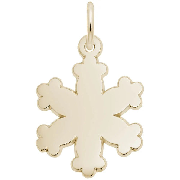 Rembrandt Charms - Snowflake Charm - 1869 Rembrandt Charms Charm Birmingham Jewelry 