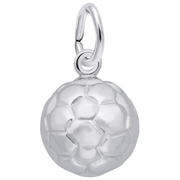 Rembrandt Charms - Soccer Ball Charm - 4989 Rembrandt Charms Charm Birmingham Jewelry 
