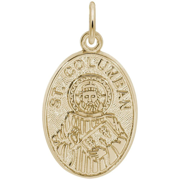 Rembrandt Charms - St. Columban Charm - 1769 Rembrandt Charms Charm Birmingham Jewelry 