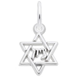 Rembrandt Charms - Star of David Accent Charm - 0770 Rembrandt Charms Charm Birmingham Jewelry 