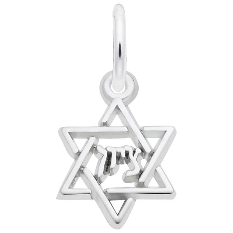 Rembrandt Charms - Star of David Accent Charm - 770 Rembrandt Charms Charm Birmingham Jewelry 