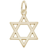 Rembrandt Charms - Star of David Charm - 2642 Rembrandt Charms Charm Birmingham Jewelry 