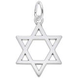 Rembrandt Charms - Star of David Charm - 2642 Rembrandt Charms Charm Birmingham Jewelry 