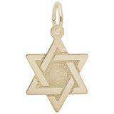 Rembrandt Charms - Star of David with Brocade Center Charm - 8301 Rembrandt Charms Charm Birmingham Jewelry 