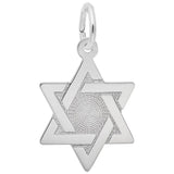 Rembrandt Charms - Star of David with Brocade Center Charm - 8301 Rembrandt Charms Charm Birmingham Jewelry 