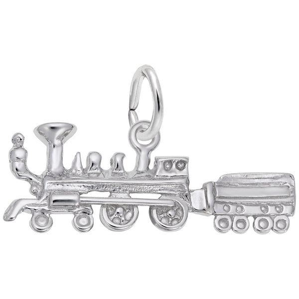 Rembrandt Charms - Steam Train Charm - 5733 Rembrandt Charms Charm Birmingham Jewelry 