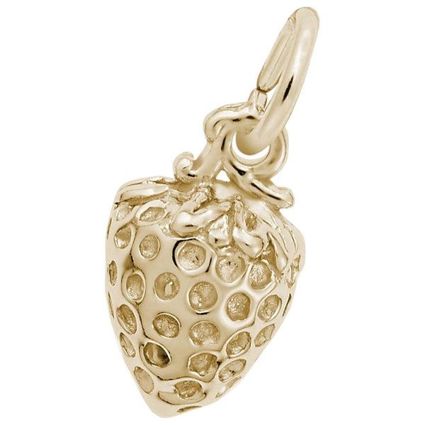 Rembrandt Charms - Strawberry Charm - 7792 Rembrandt Charms Charm Birmingham Jewelry 