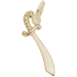 Rembrandt Charms - Sword Charm - 1933 Rembrandt Charms Charm Birmingham Jewelry 