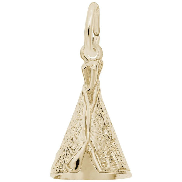 Rembrandt Charms - Tepee Charm - 494 Rembrandt Charms Charm Birmingham Jewelry 