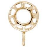 Rembrandt Charms - Thin Caged Charmdrop - 9180 Rembrandt Charms Charm Birmingham Jewelry 