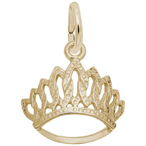 Rembrandt Charms - Tiara Charm - 2418 Rembrandt Charms Charm Birmingham Jewelry 