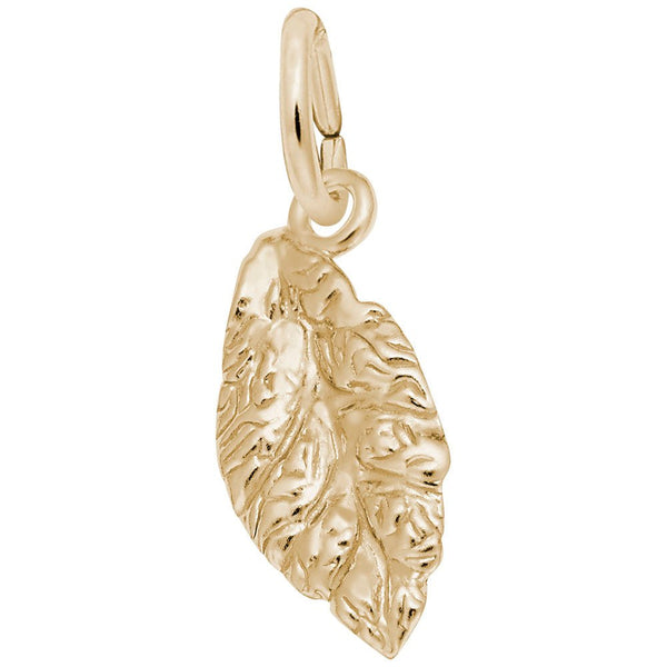 Rembrandt Charms - Tobacco Leaf Charm – 5574 Rembrandt Charms Charm Birmingham Jewelry 