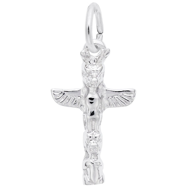 Rembrandt Charms - Totem Pole Charm - 131 Rembrandt Charms Charm Birmingham Jewelry 