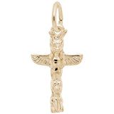 Rembrandt Charms - Totem Pole – Niagara Falls Charm - 0131-007 Rembrandt Charms Charm Birmingham Jewelry 