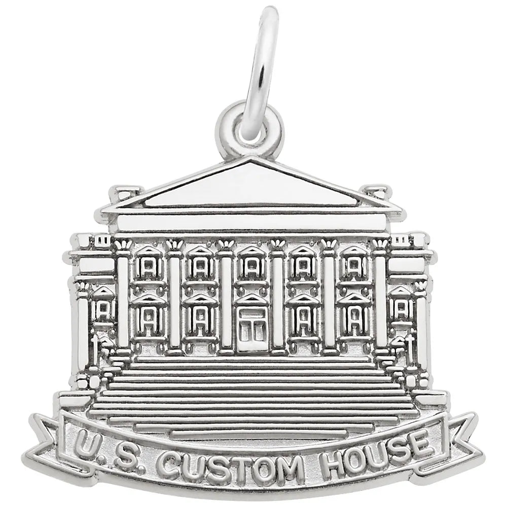 Rembrandt Charms - U.S. Custom House Charm - 3880 Rembrandt Charms Charm Birmingham Jewelry 