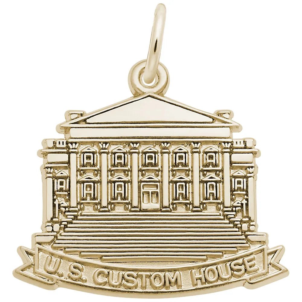 Rembrandt Charms - U.S. Custom House Charm - 3880 Rembrandt Charms Charm Birmingham Jewelry 