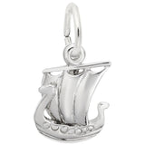 Rembrandt Charms - Viking Ship Charm - 1472 Rembrandt Charms Charm Birmingham Jewelry 