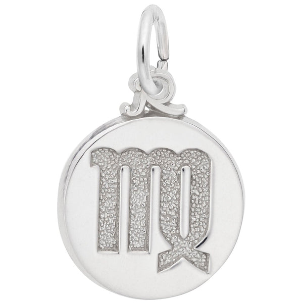 Rembrandt Charms - Virgo Symbol of the Sky Charm - 6768 Rembrandt Charms Charm Birmingham Jewelry 