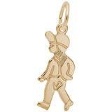 Rembrandt Charms - Walking Boy Charm - 0351 Rembrandt Charms Charm Birmingham Jewelry 