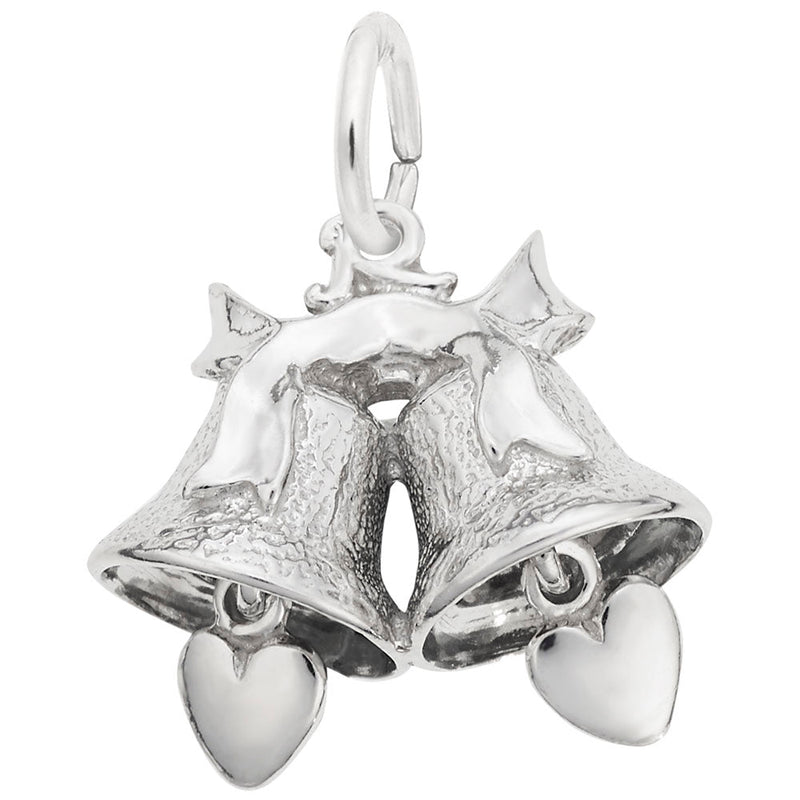 Rembrandt Charms - Wedding Bells Charm - 8183 Rembrandt Charms Charm Birmingham Jewelry 